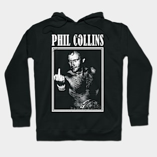 Phil Collins // Vintage Distressed Hoodie